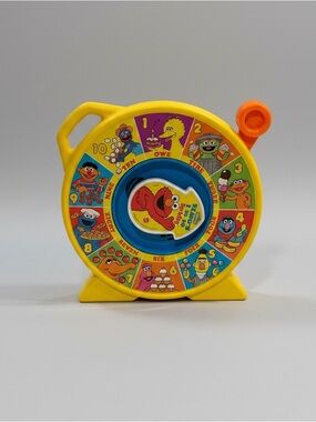 Vintage 1989 Mattel Sesame Street Elmo's 1 to 10 Counting See 'N Say